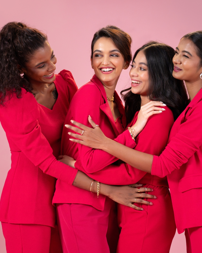 Successful Women Smiling